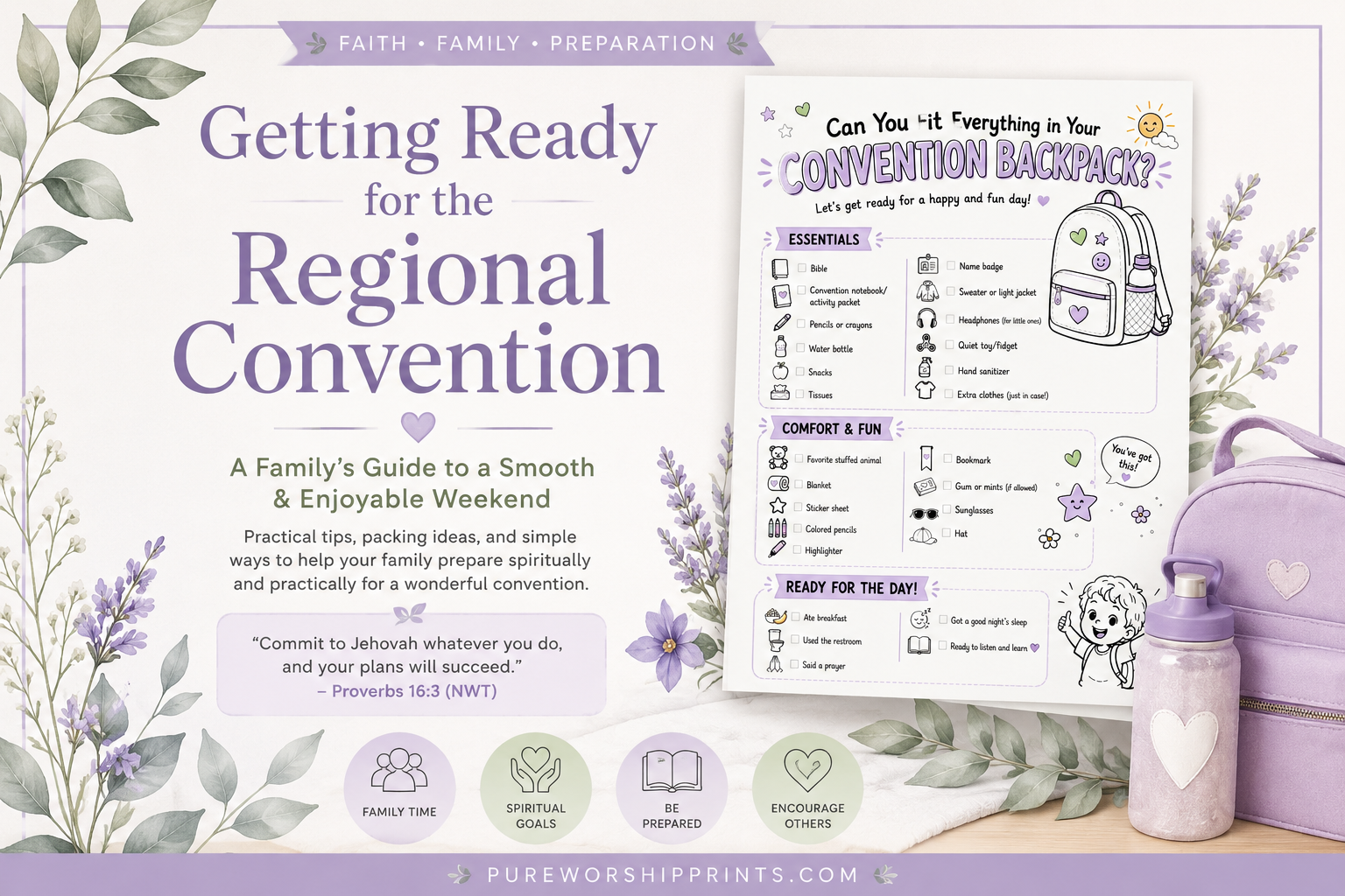 Getting Ready for the Regional Convention: A Family Guide for Parents and Kids