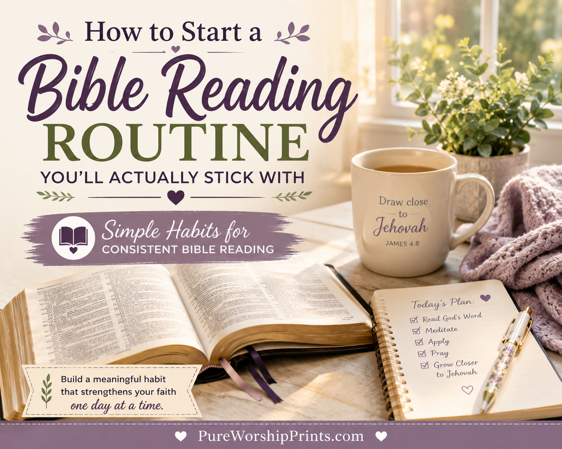 How to Start a Bible Reading Routine You'll Actually Stick With