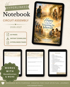 Happy Is the One Trusting in Jehovah 2026–2027 Circuit Assembly hyperlinked digital notebook for Goodnotes and PDF note-taking.