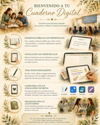 Cuaderno digital compatible con Goodnotes, Notability, Noteshelf, Xodo, Flexcil y otras aplicaciones para tomar notas en PDF.