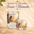 Mary Sticker No. 7 | Iconic Moments: Women of the Bible | Premium Vinyl Sticker & Collector Card