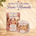Elizabeth Sticker No. 6| Iconic Moments: Women of the Bible | Premium Vinyl Sticker & Collector Card
