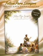 Papelería para Cartas “Felices Para Siempre” | Asamblea Regional JW 2026 | Papel Imprimible para Cartas PDF
