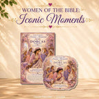 Dorcas (Tabitha) Sticker No. 9 | Iconic Moments: Women of the Bible | Premium Vinyl Sticker & Collector Card