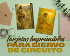 Set de 2 tarjetas de agradecimiento PDF imprimibles para Visita del Siervo de Circuito, estilo pastoral y cálido, ideal para mostrar gratitud y aprecio en la congregación JW