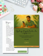 cuaderno imprimible Oiga lo que el espíritu les dice a las congregaciones PDF paginas de portada y programa