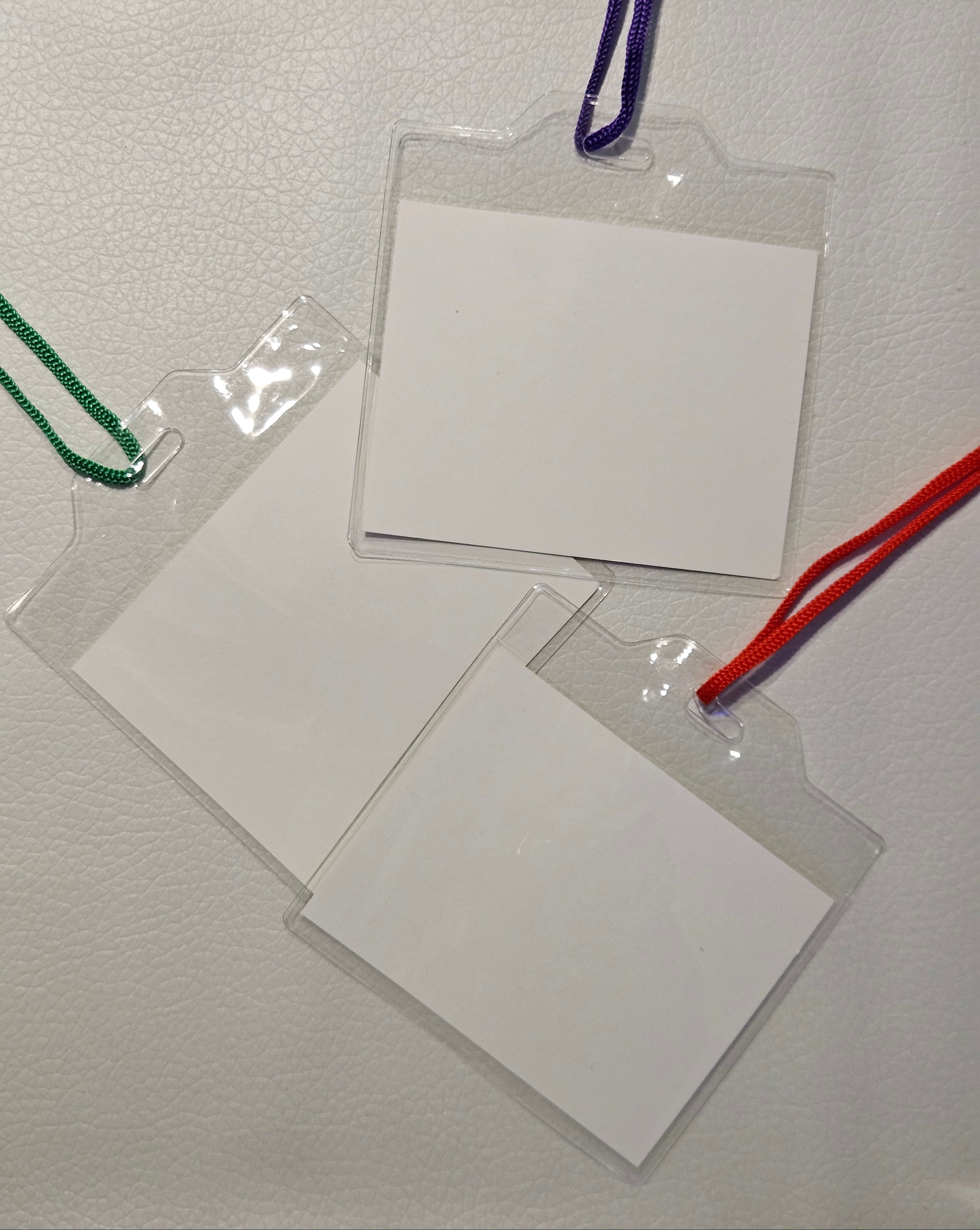 Kids xl badge holders with breakaway lanyard