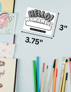 February Freebie: XL Kids Assembly Name Tags (English + Spanish Included!) PDF